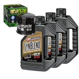 RAD Powersports 10W-40 Oil Change Kit For Arctic Cat 2007 400 4X4 Automatic Le