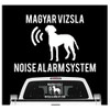 Siviwonder Magyar Vizsla Noise Alarm System Car Sticker Dog Film