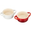 Le Creuset Petite Cocotte Set CR & WL- Bridal Box