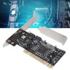 PCI 16X to 4-port SATA Riser Card 5Gbps Sil3114 Master