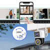 Dual Lens Security Camera HD 2MP Night Vision Motion Detection