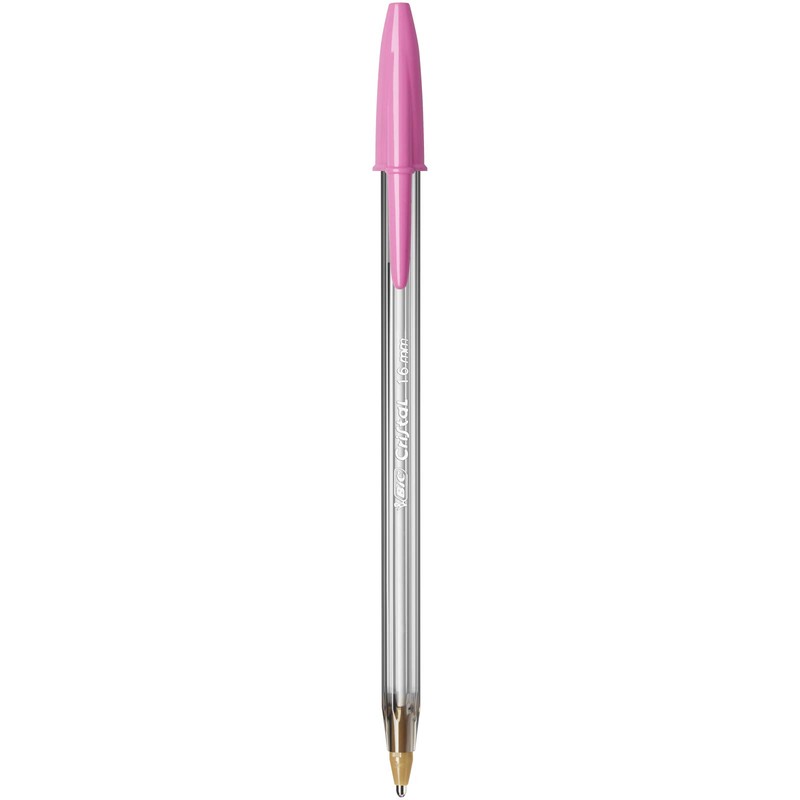 BIC Cristal Fun Ballpoint Pens with 5 Assorted Ink Colours,
