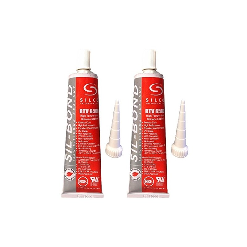 Silco Incorporated RTV 6500 Sil-Bond 2.8 fl.oz High Temperature Silicone