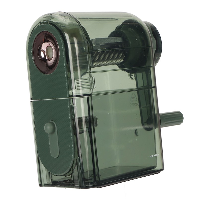 Manual Pencil Sharpener 7 Speeds Adjustable Pencil Tips Portable Handheld