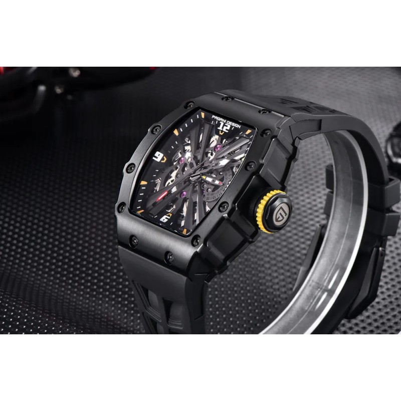 Reloj De Pulsera Analógico Ejecutivo Pagani Design Para Homb Correa