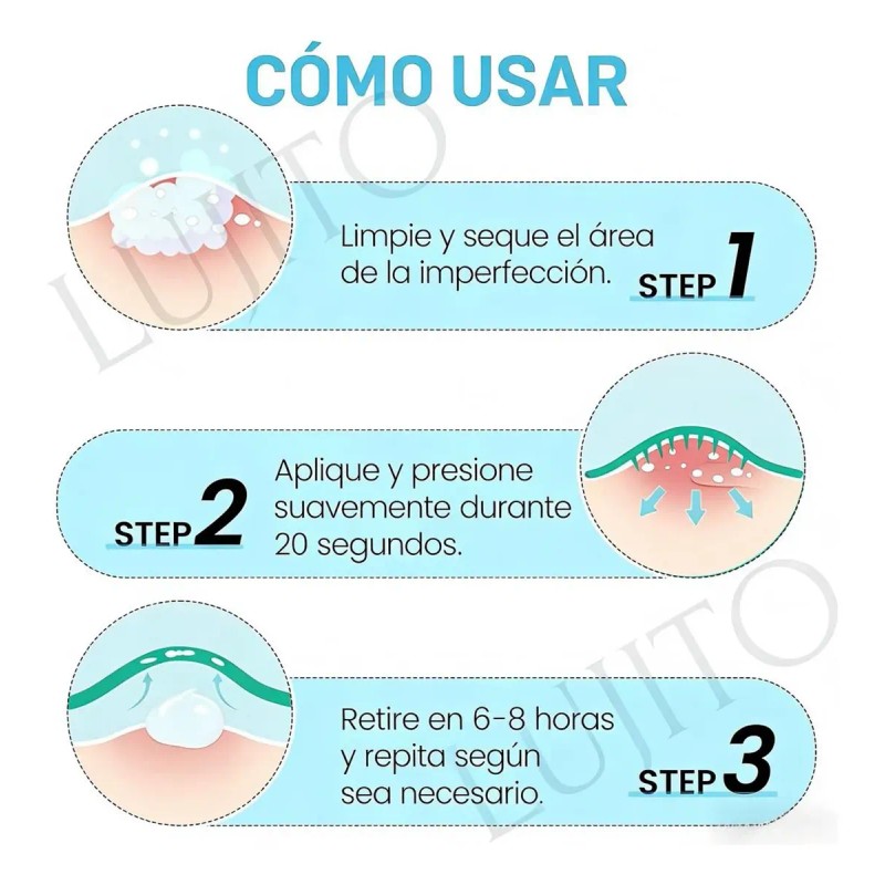 Estrellas Amarilla Para Acné Granos De Espinillas Patch 64pz
