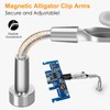 NOEVSBIG Magnetic Helping Hands Soldering Station with Large Base, Heat-Resistant