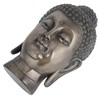 Resin Buddha Head Statue Figurine Ornament Buddhist Supplies Home Tabletop