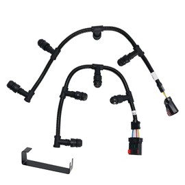 UOIENRT Powerstroke 6.0 Diesel Glow Plug Harness with Right Left Harness Removal Tool Compatible with 2004-2010 Ford 6.0L V8 Powerstroke Diesel Engine Ford F-250 F-350 F-450 Super Duty
