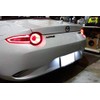 RZG 2x LED Licence Number Plate Light White Canbus For