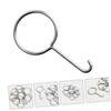 KONTONTY 10pcs Stainless Steel Drain Hook Durable Grate Lifting Tools