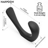 HARPOON 5 Piece Heavy Duty Hook,Wall Mounted Rustproof Coat Hook,Utility