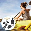 GOIYZTTR SUP Valve Adapter Inflatable Adapter with 4 Pieces Gas