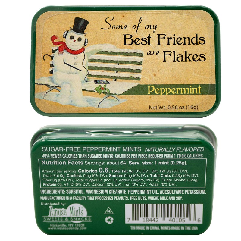 Novelty Christmas Mint Tins Gift (Set of 3) (Naughty Mints)
