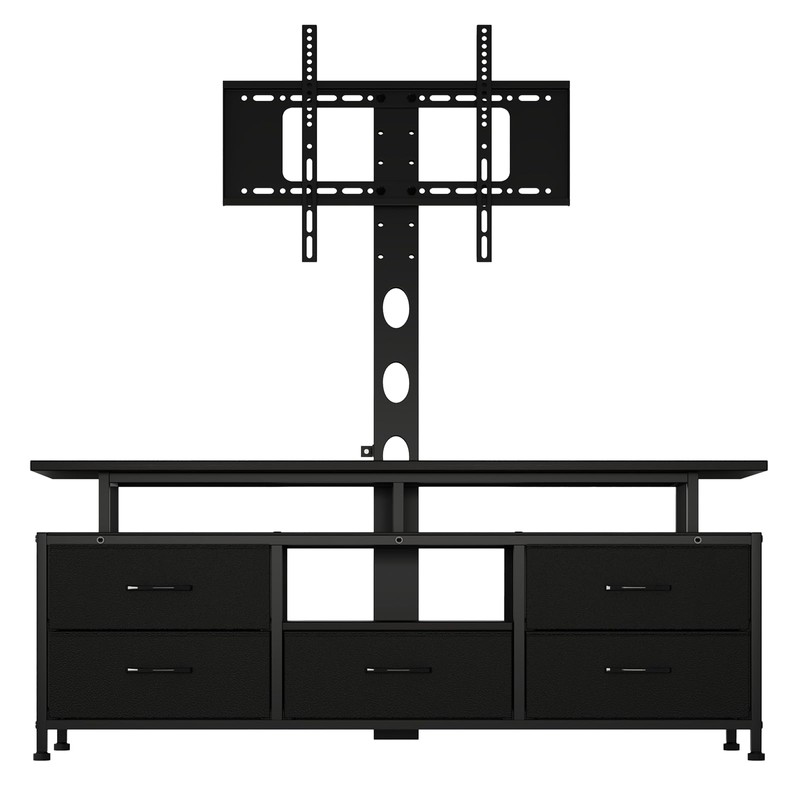 DrawXynth TV Stand with Mount for 32-75 Inch TVs, 47-inch