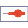 BRACE SPACE Orthodontic INTERDENTAL Brushes for Cleaning Around Braces/Brackets (0.5MM X FINE, RED)