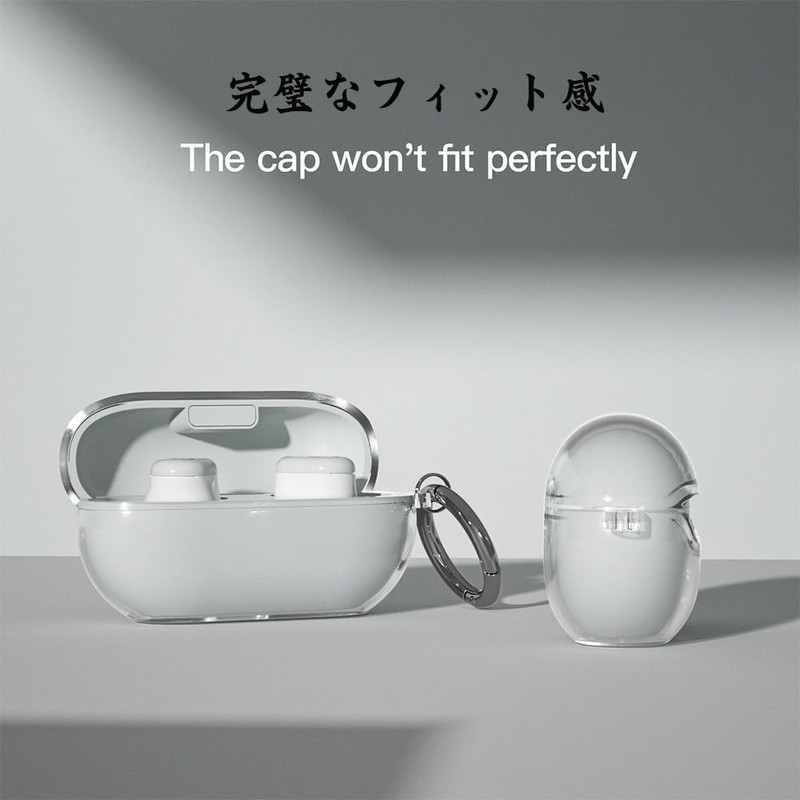Case Cover for Beats solo buds Clear Transparent TPU Lightweight