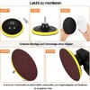 Sanding Discs Pad Set, 70 Pieces Quick Change Discs Set,