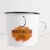 Huuraa Emaille Tasse Bedburg Geschenk Kaffeebecher Vintage 300ml Bedburg Geschenkidee
