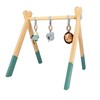 Nuby Foldable Wooden Play Gym – Animal Adventures Theme, 3