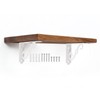 sourcing map 2 Pcs Decorative Shelf Brackets, 5" x 3"