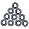10Pcs Carbide Turning Inserts Round Coated Blade for Wood Metal