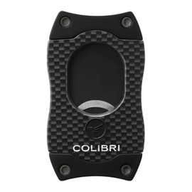 Colibri Cigar Cutter (S-Cut II) Carbon Design Black