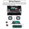 Stroagymoon DIY Bluetooth Speaker Kit LED FM Radio USB Mini