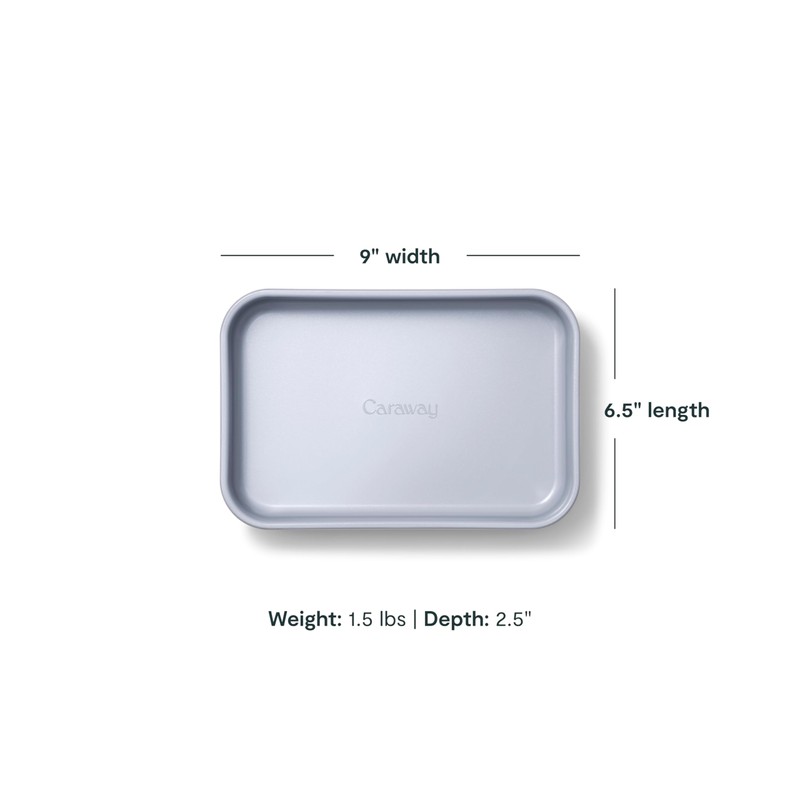 Caraway Nonstick 9” x 6.5” Small Rectangle Baking Pan –