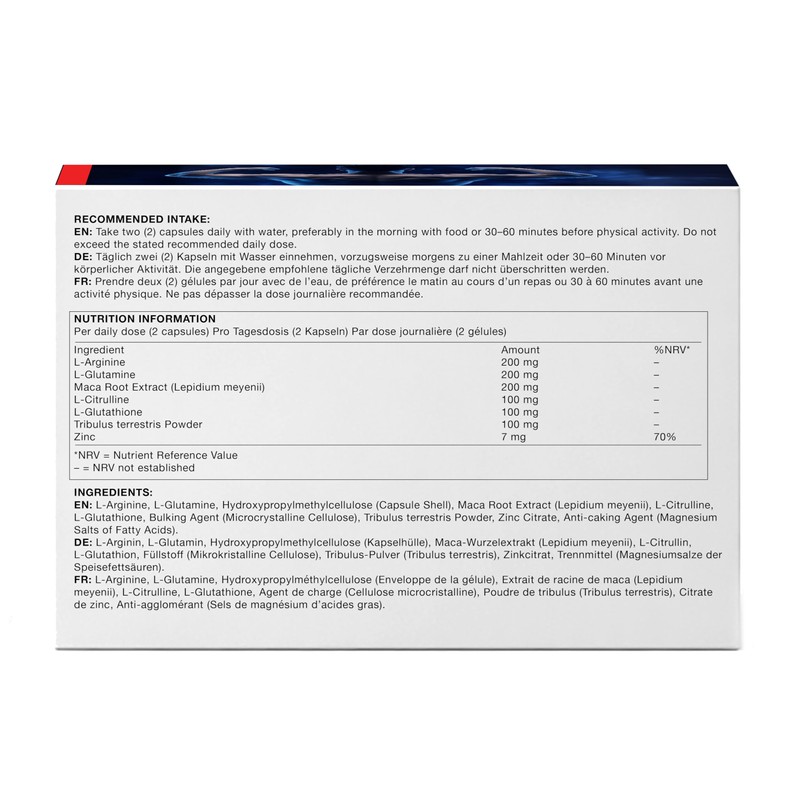 TESTONAX Men’s Vitality Complex – Advanced Botanical & Amino Acid