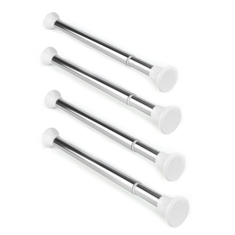 Deluxe Stainless Steel Telescoping Window Security Guard Bars Prevent Forced