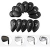 LYSAIMG 12Pcs Golf Head Covers, Deluxe Club Headcover, Universal Fit,