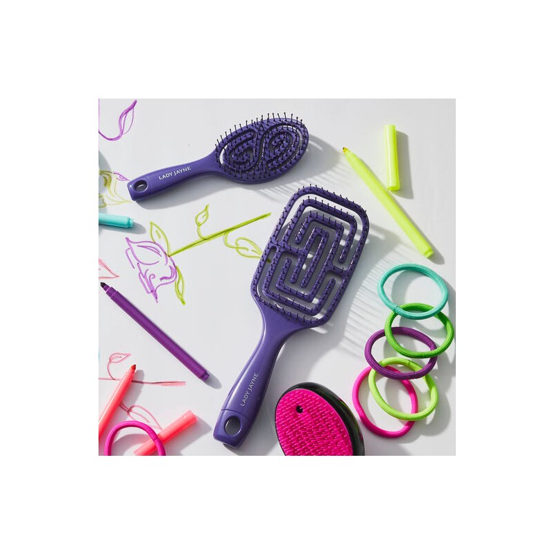 Lady Jayne FlexiGlide Brush Purse Size