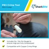 SharkBite 1/2 Inch to 3/4 Inch PEX Crimp Tool, Dual