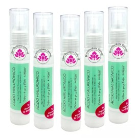 Florigan Serum Acido Hialuronico Genuino Florigan® 60ml.  5 Piezas