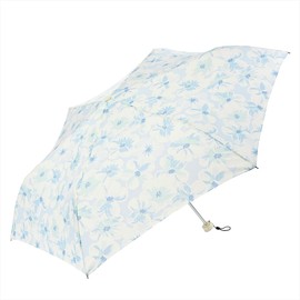 Nifty Colors 1712BL Folding Umbrella, Pale Flower Mini 55