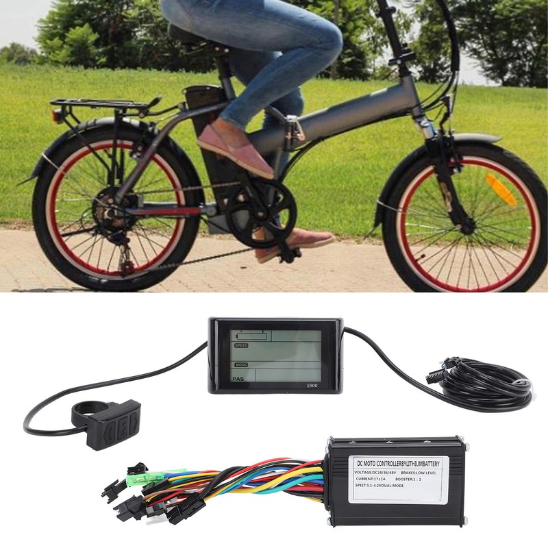 36V 48V Electric Bike Conversion Kit 17A 3 Mode Controller