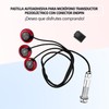 Self adhesive Piezo Transducer Microphone Pickup with Endpin Jack for