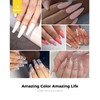 BURANO Poly Extension Gel Nail Kit, 6 Colours Nail Poly