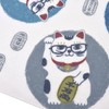 Japanese Pattern Gauze Tenugui Cat Maneki Pattern