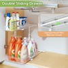 REALINN Under Sink Organizer, Height Adjustable Under Sink Organizers and