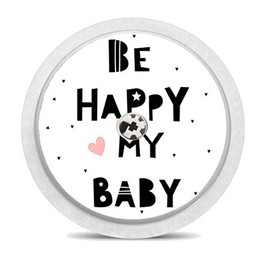 Diasticker® - Sticker for Freestyle Libre 2 Sensor - Set of 6 "Be Happy"