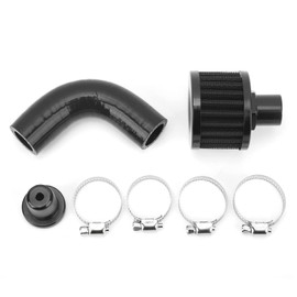 Crank Case Vent Filter Kit, Metal Reroute Crankcase Ventilation Change Kit Replacement for 6.7 2007.5-2017