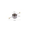 30ml Measuring Jigger Stainless Steel Bar Jigger with Handle Measuring