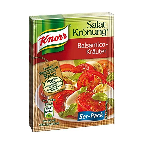 Knorr Balsamico-Krauter salad Dressing -5 pcs