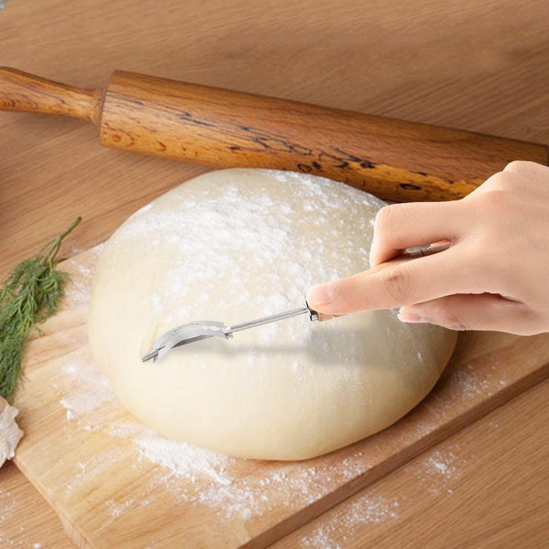 Zomine 22 Pack Hand Crafted Bread Lame with 10 Blades