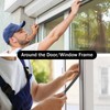 33Ft Brush Weather Stripping Strong Adhesive Door Seal Strip Soundproofing