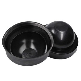 YUNPICAR Car Dustproof Cover, LED Dust Cover, Waterproof Dustproof Cover, Light Cover, Compatible with HID Headlight Kit, Compatible with H1/H3/H4/H7/H8/H9/H11/HB3/HB4/HB5, Set of 2 (Inner Diameter: