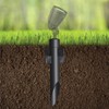 Newhouse Lighting MPOST17 2.5-Inch Outdoor Mounting Post with Cap and