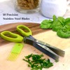 Magiküchen Multi Blade Herb Shears | Soft Touch Handle |